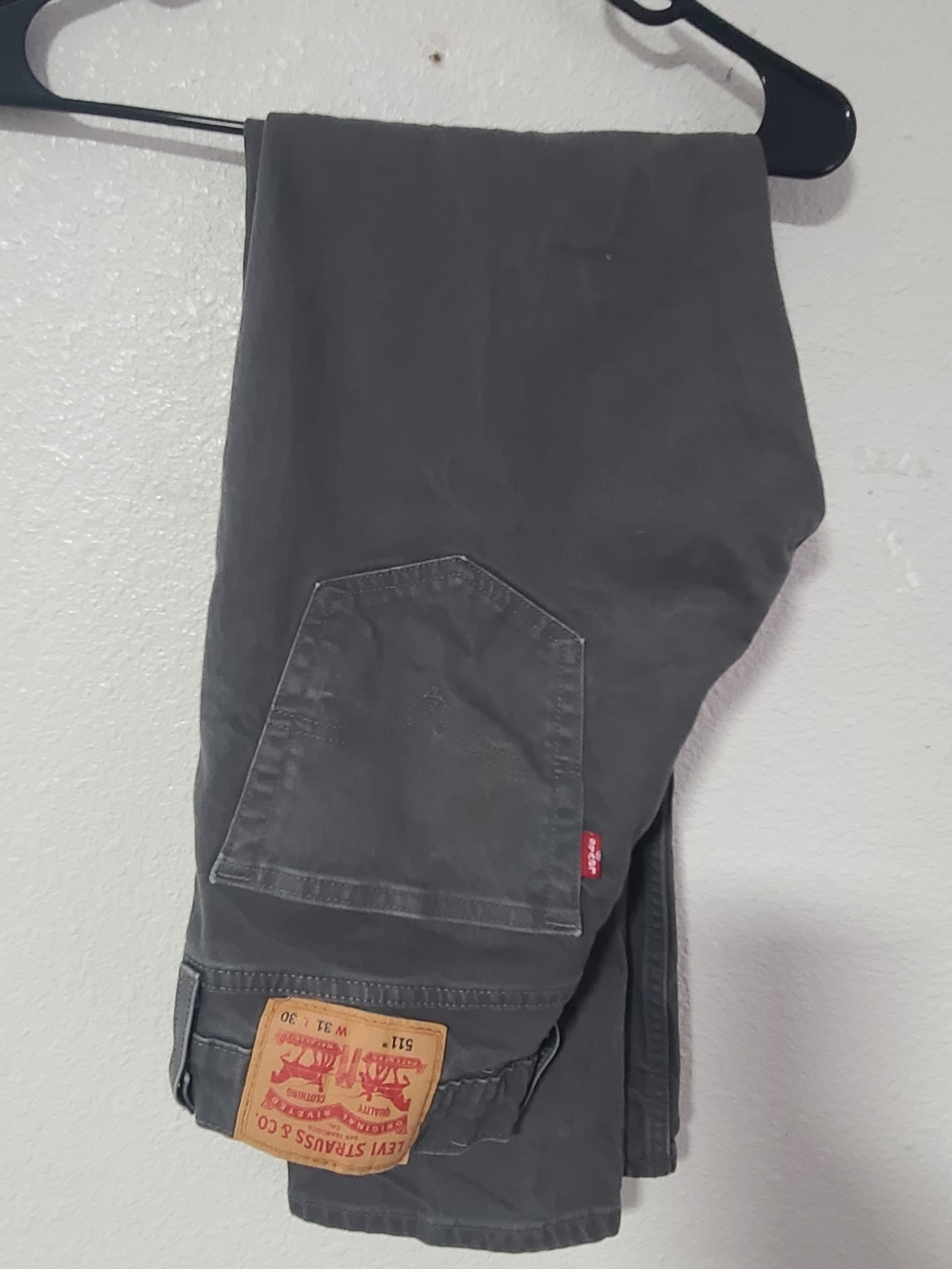 Levi's Men's Bootcut Jeans - Charcoal Gray